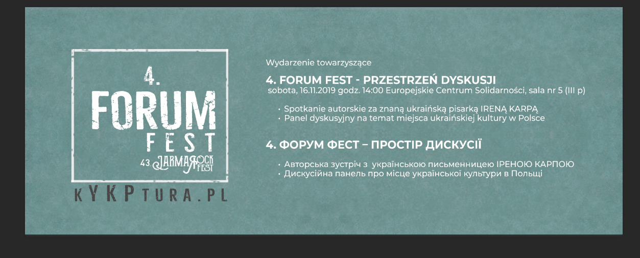 IV ForumFest - kУКРtura.pl