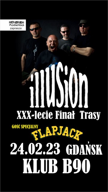 Illusion Flapjack Archiwum Klub Koncertowy B90 Gdańsk Stocznia 9609